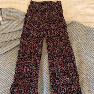 BCBGeneration floral pants with pockets